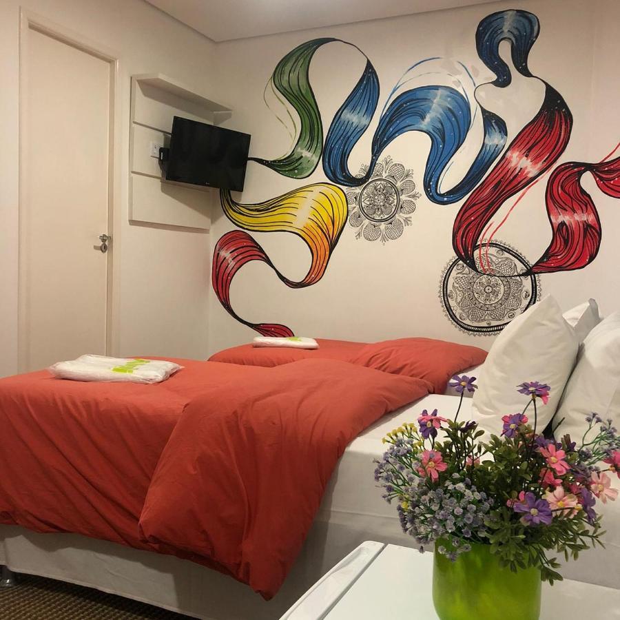 Anhembi Hostel São Paulo Buitenkant foto